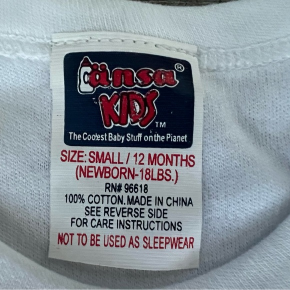 I LOVE NY by Ansa kids 2 PC SET 100% COTTON SIZE SMALL / 12 MONTHS - Picture 7 of 11